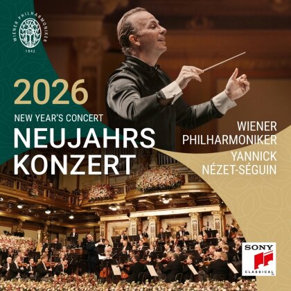 Yannick N&eacute;zet-S&eacute;guin & Wiener Philharmoniker - Neujahrskonzert 2026 (2 CDs)
