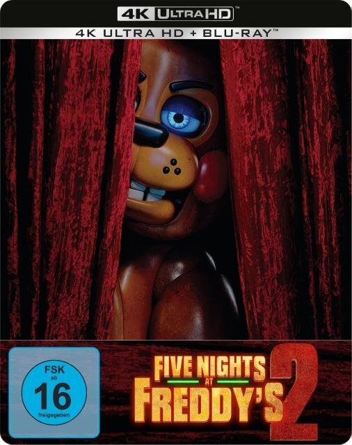 Five Nights at Freddy's 2 (2025) Limited Edition, Steelbook, 4K Ultra HD + Blu-ray