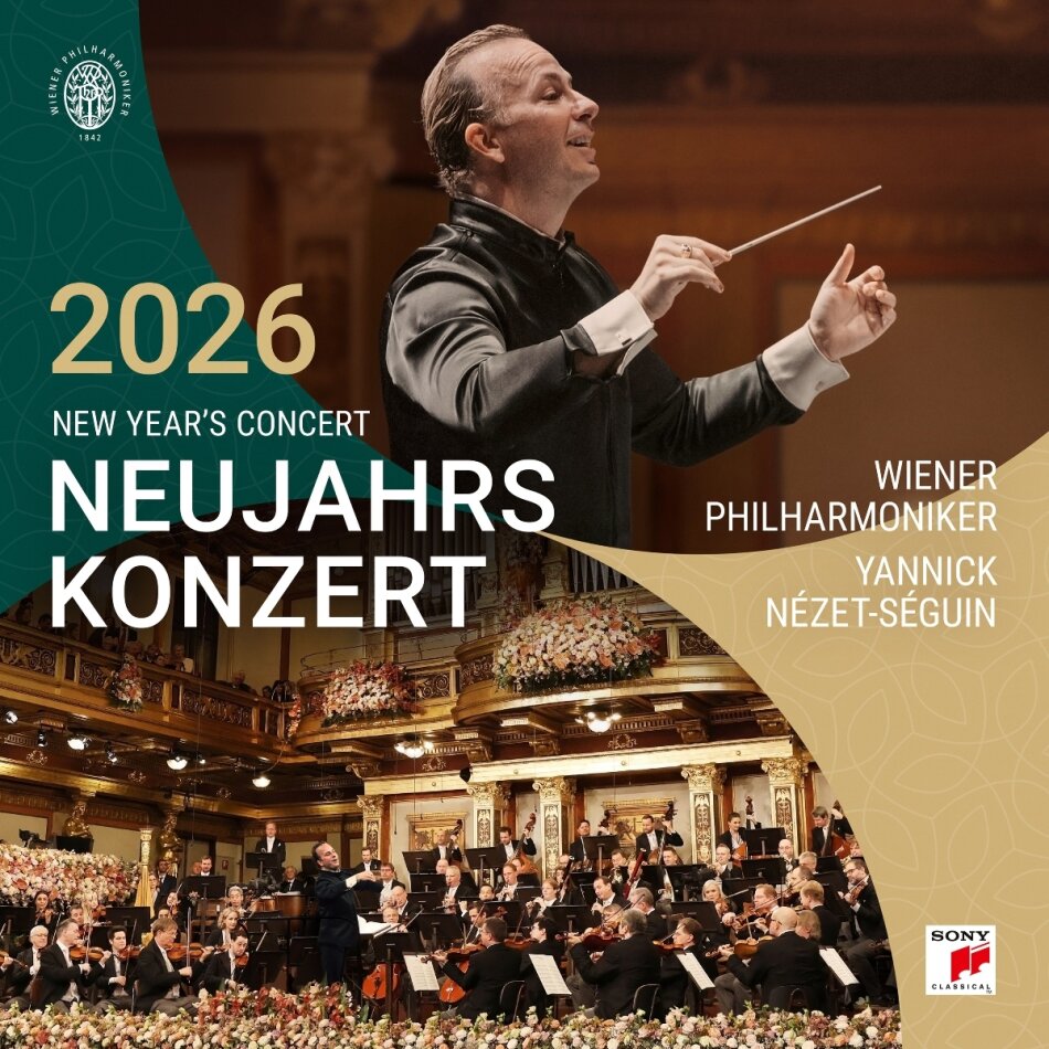 Yannick Nézet-Séguin & Wiener Philharmoniker - Neujahrskonzert 2026 3 LPs
