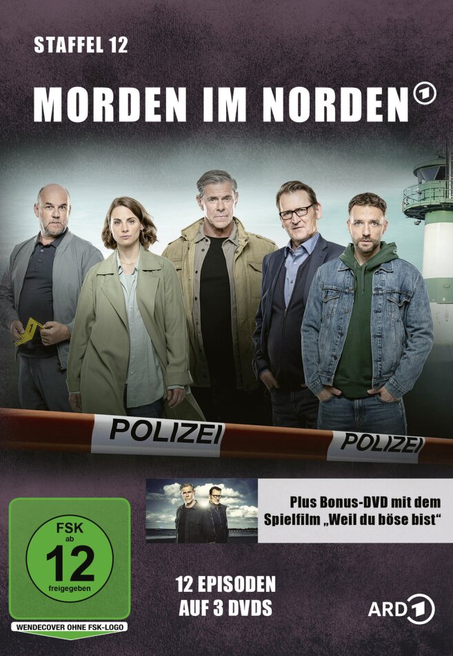Morden im Norden - Staffel 12 & Spielfilm "Weil du böse bist" 4 DVDs