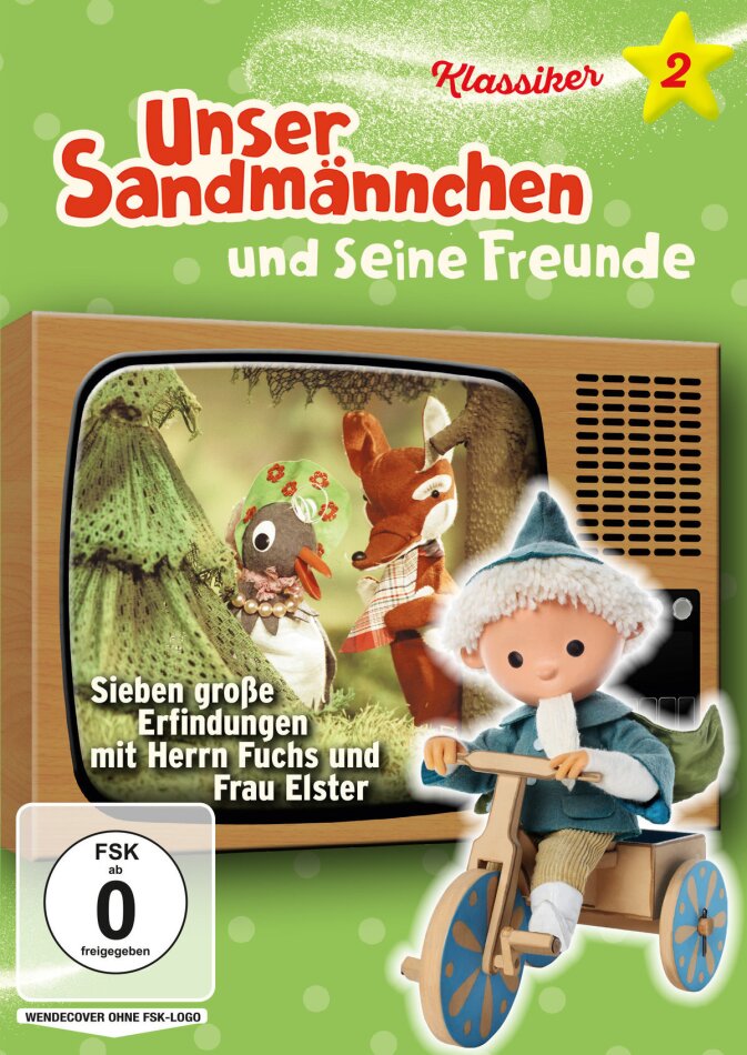 Unser Sandmännchen und seine Freunde - Klassiker 2: 7 grosse Erfindungen mit Herrn Fuchs und Frau Elster Neuauflage