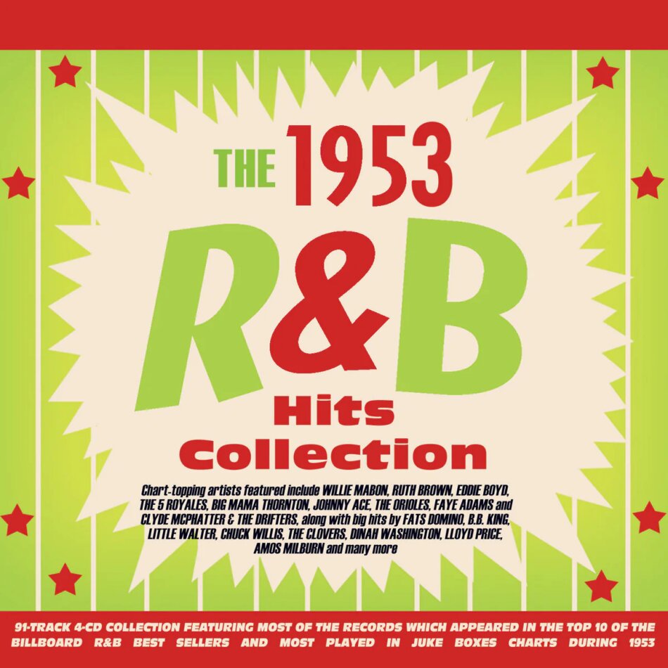 1953 R&B Hits Collection 4 CDs