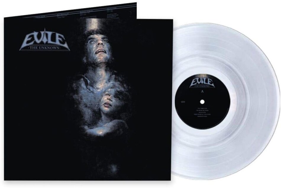 Evile - The Unknown 2025 Reissue, Indie Exclusive, Napalm, Crystal Clear Vinyl, LP