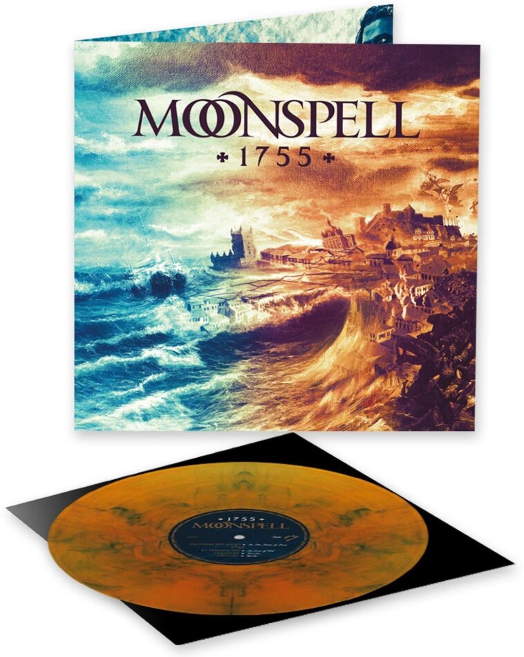 Moonspell - 1755 2025 Reissue, Indie Exclusive, Napalm, Orange Blue Marbled Vinyl, LP