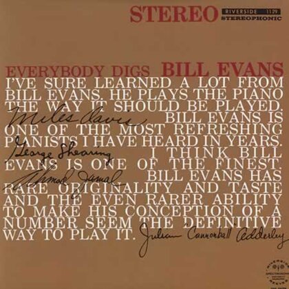 Bill Evans Trio - Everybody Digs Bill Evans (2025 Reissue, Analogue Productions, 2 LPs)