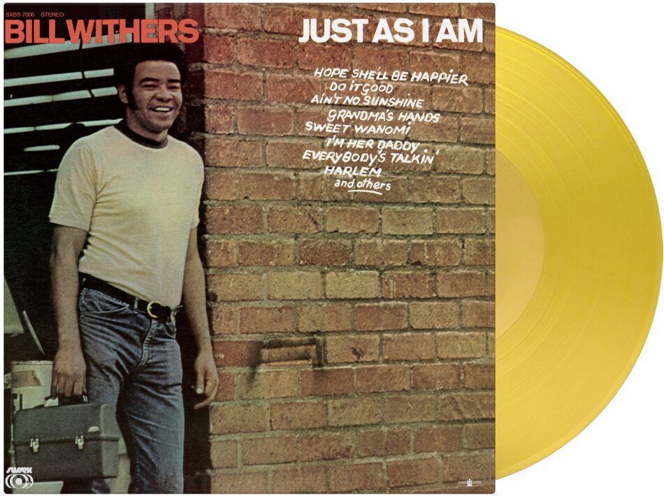 Bill Withers - Just As I Am 2026 Reissue, Music On Vinyl, Yellow Vinyl, LP