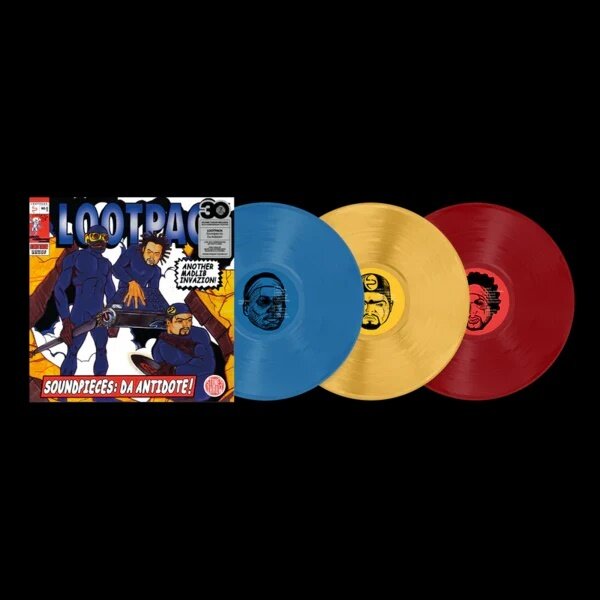 Lootpack (Madlib, Wildchild, DJ Romes) - Soundpieces 2026 Reissue, Stones Throw, Primary Colors Vinyl, 3 LPs
