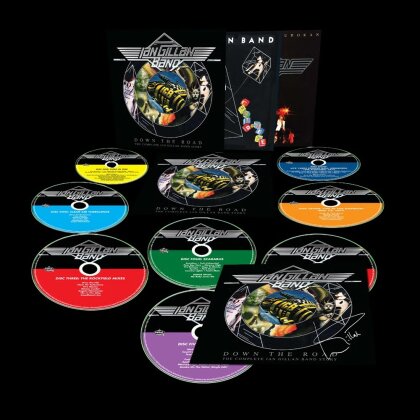 Ian Gillan (Deep Purple) - Down The Road: The Complete Ian Gillan Band Story (Autographed, Star Signed, &Eacute;dition Deluxe, 8 CD)
