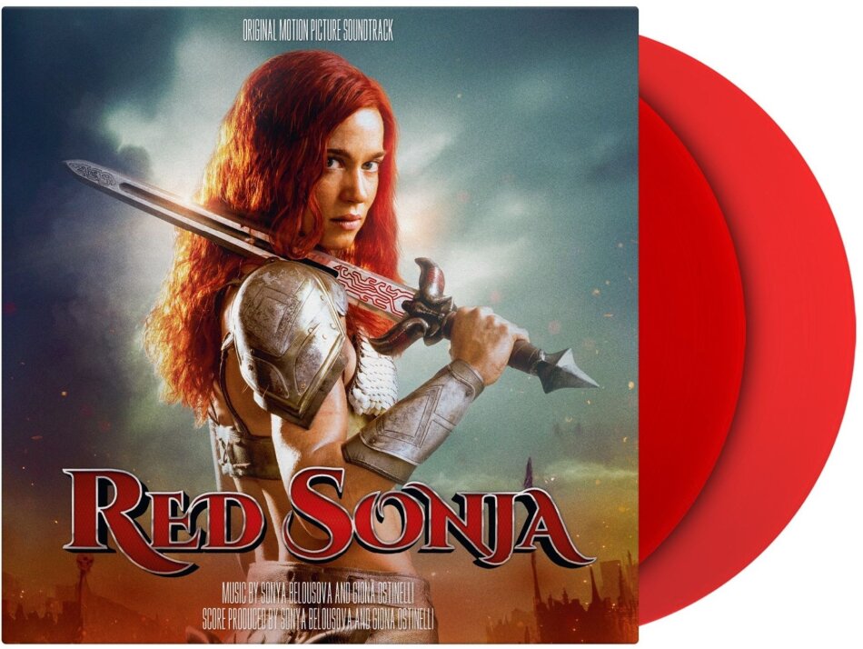 Sonya Belousova & Giona Ostinelli - Red Sonja - OST Music On Vinyl, Red Vinyl, 2 LPs
