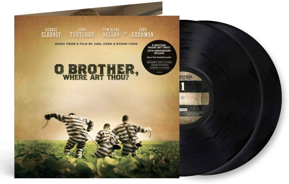 O Brother, Where Art Thou - OST 2026 Reissue, Gatefold, Édition 25ème Anniversaire, LP