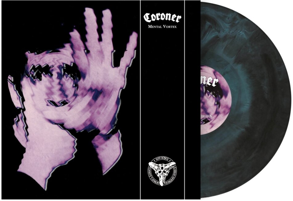 Coroner - Mental Vortex 2026 Reissue, Listenable Records, Marble Vinyl, LP