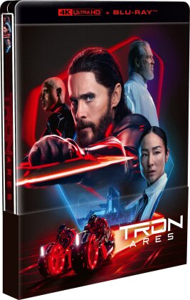 Tron: Ares (2025) (&Eacute;dition Limit&eacute;e, Steelbook, 4K Ultra HD + Blu-ray)