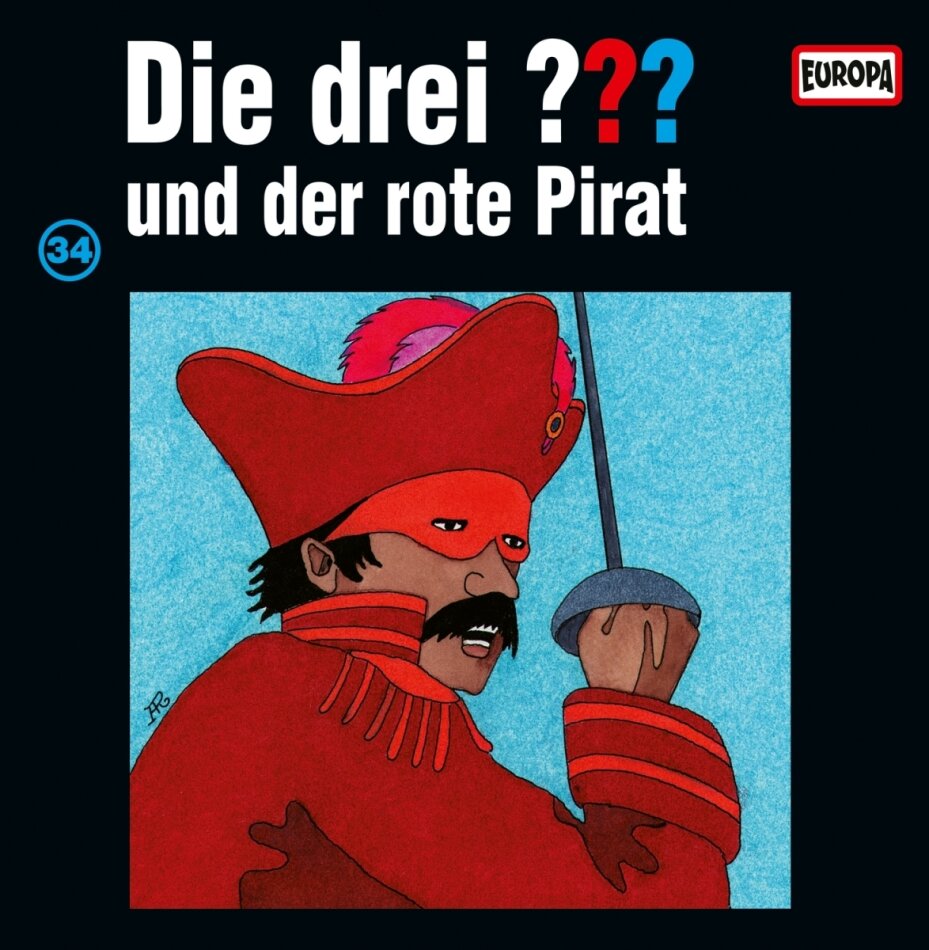Die Drei ??? - 034 Und Der Rote Pirat Neuauflage, LP