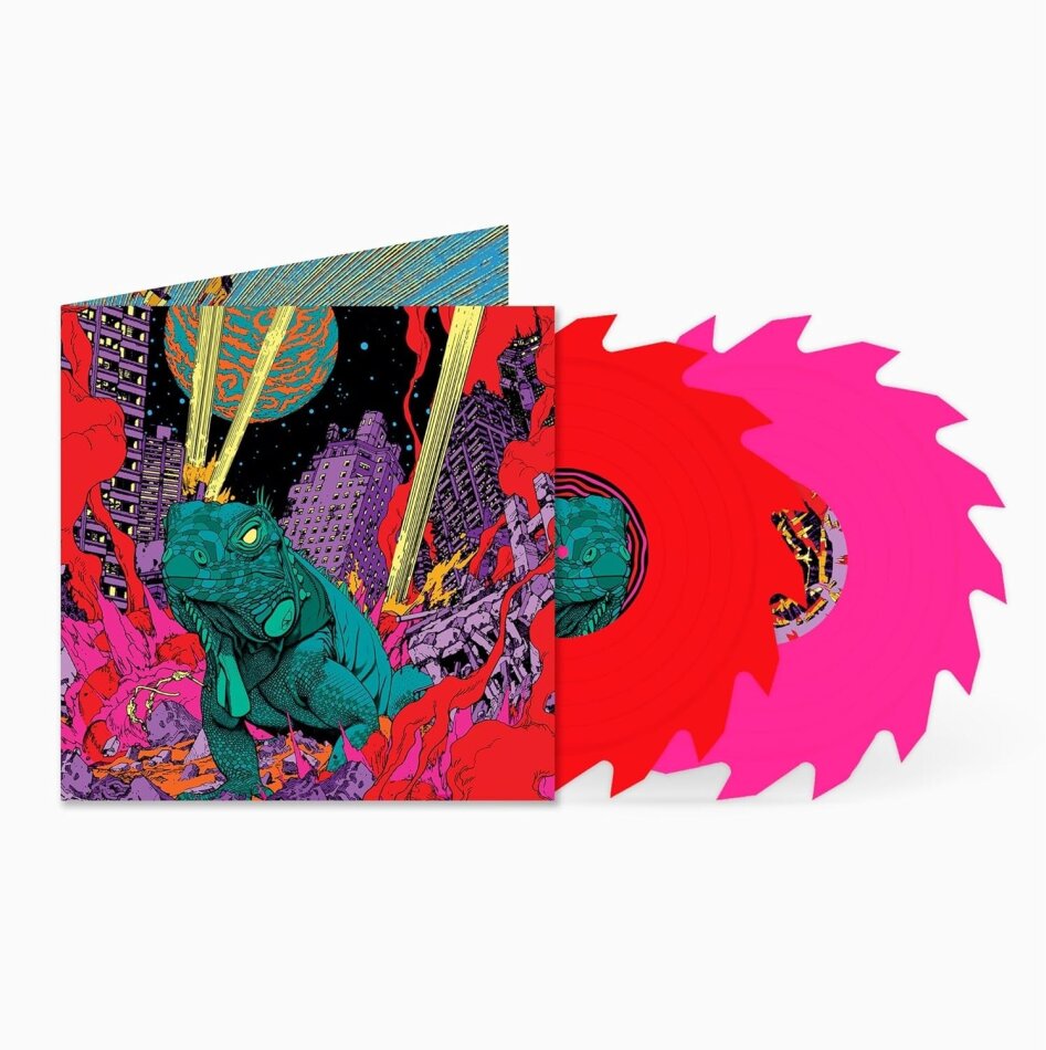 King Gizzard And The Lizard Wizard - PetroDragonic Apocalypse Live Limited Buzzsaw-Shaped Vinyl, 2 LPs