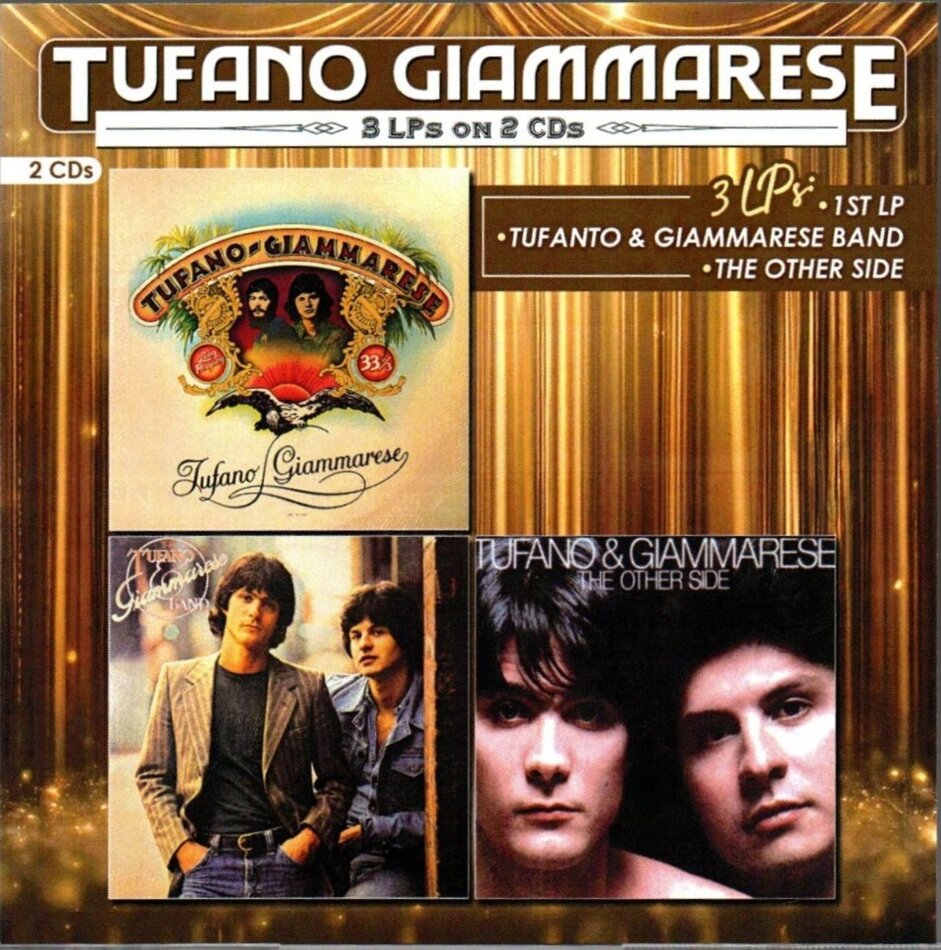 Tufano & Giammarese (Buckinghams) - Tufanto & Giammarese Band / The Other Side 2 CDs