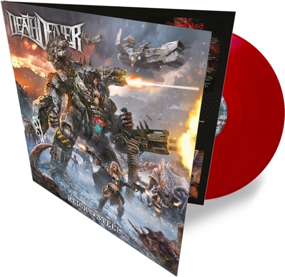 Death Dealer - Reign Of Steel Red Vinyl, LP