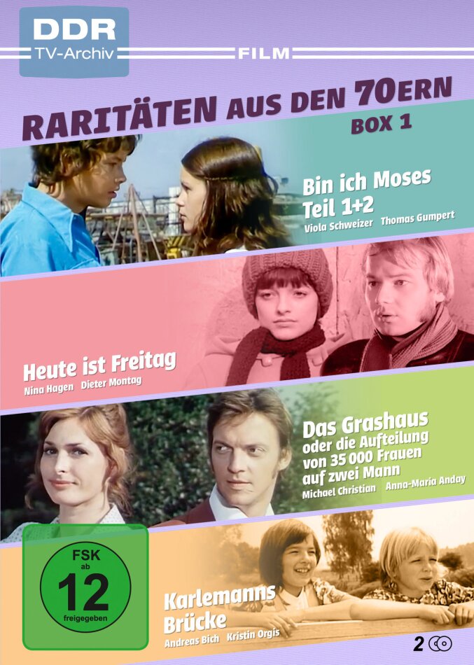 Raritäten aus den 70ern - Box 1 2 DVDs