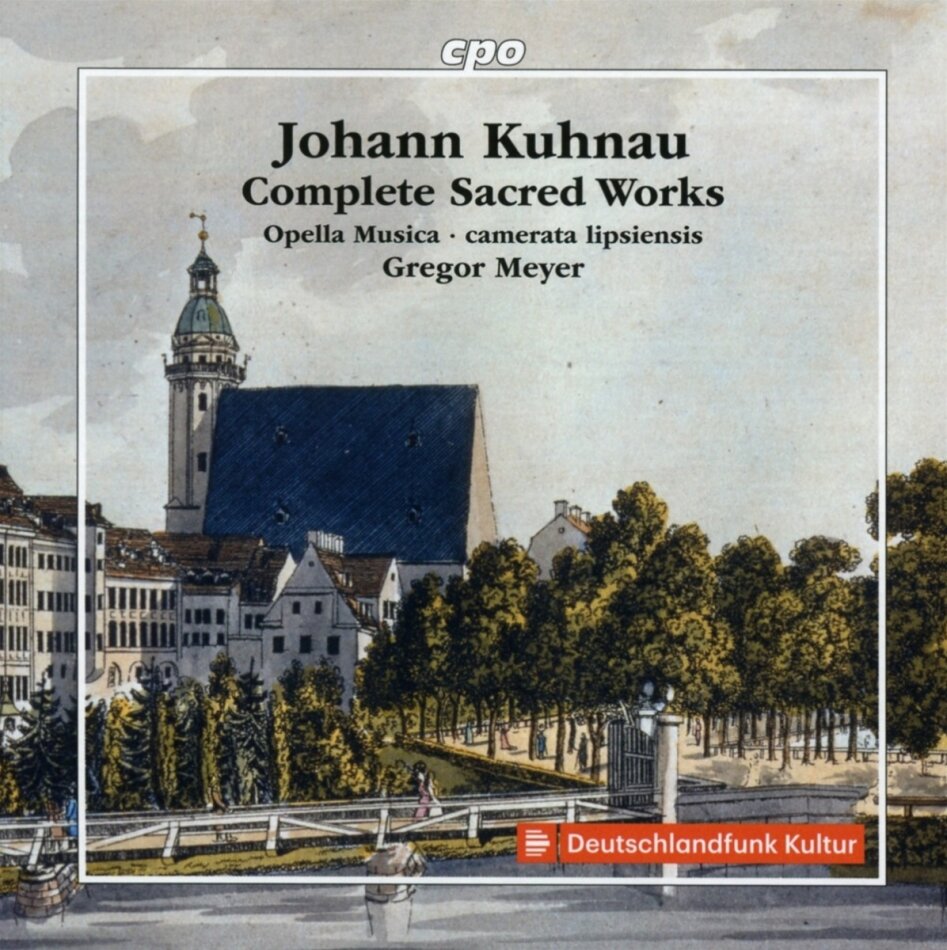 Opella Musica, Camerata Lipsiensis, Johann Kuhnau (1660-1722) & Gregor Meyer - Complete Sacred Works 8 CDs