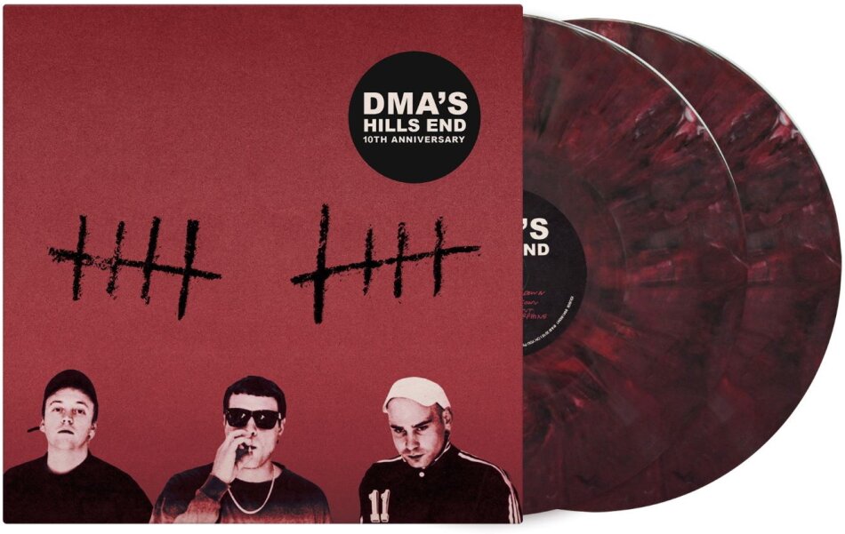 DMA's - Hills End 2026 Reissue, BMG Rights Management, 10th Anniversary Edition, Marbled Vinyl, 2 LPs