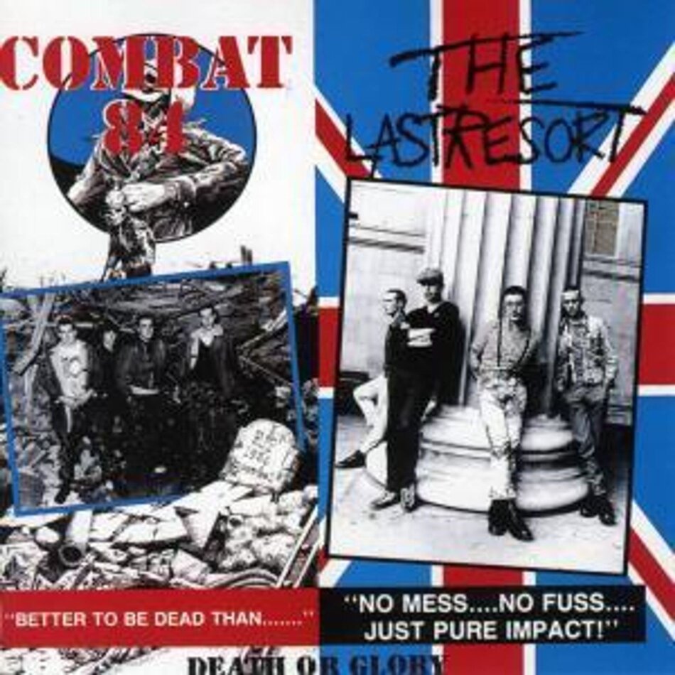 Combat 84 & The Last Resort - Death Or Glory 2026 Reissue, Picture Disc, LP
