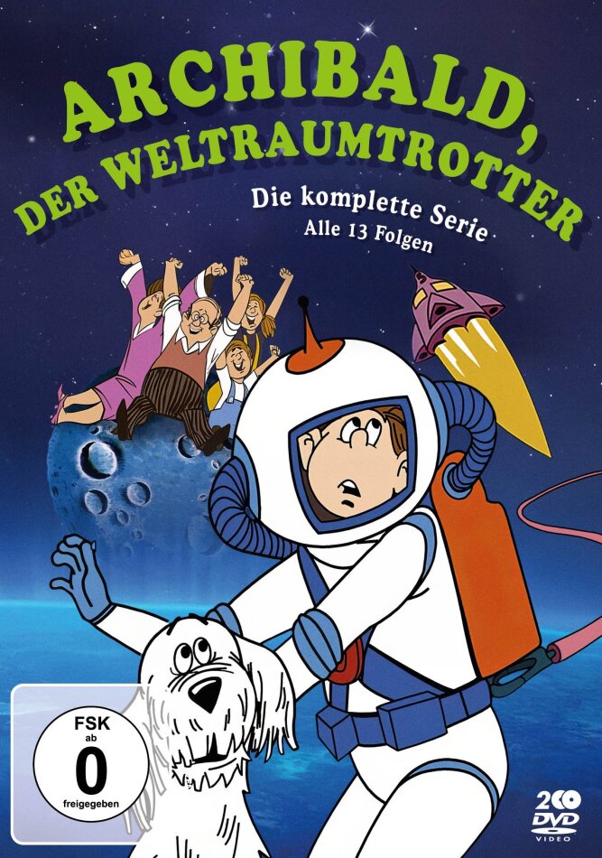 Archibald, der Weltraumtrotter - Die komplette Serie 2 DVDs