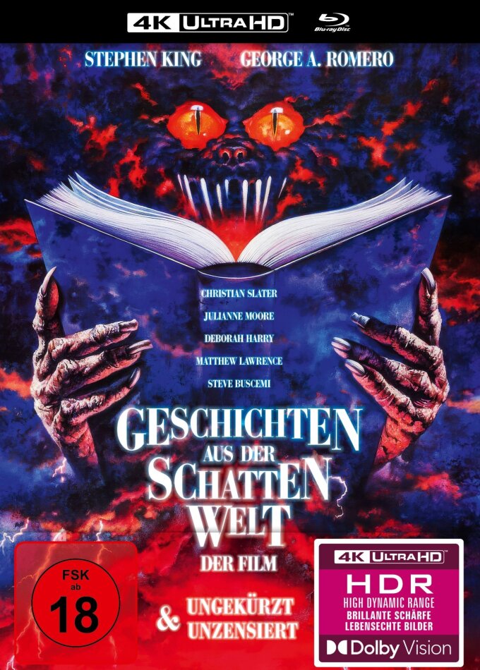 Geschichten aus der Schattenwelt (1990) Limited Collector's Edition, Mediabook, Uncut, 4K Ultra HD + Blu-ray