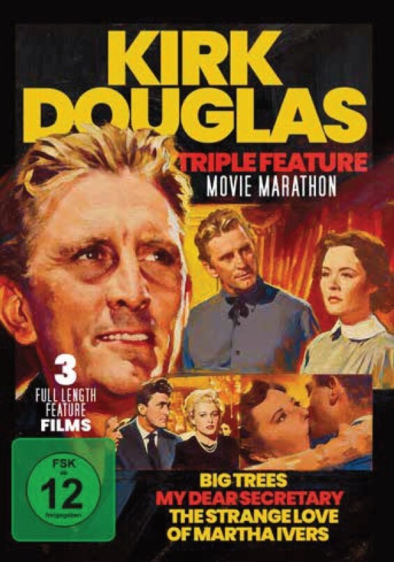 Kirk Douglas - Triple Feature Movie Marathon