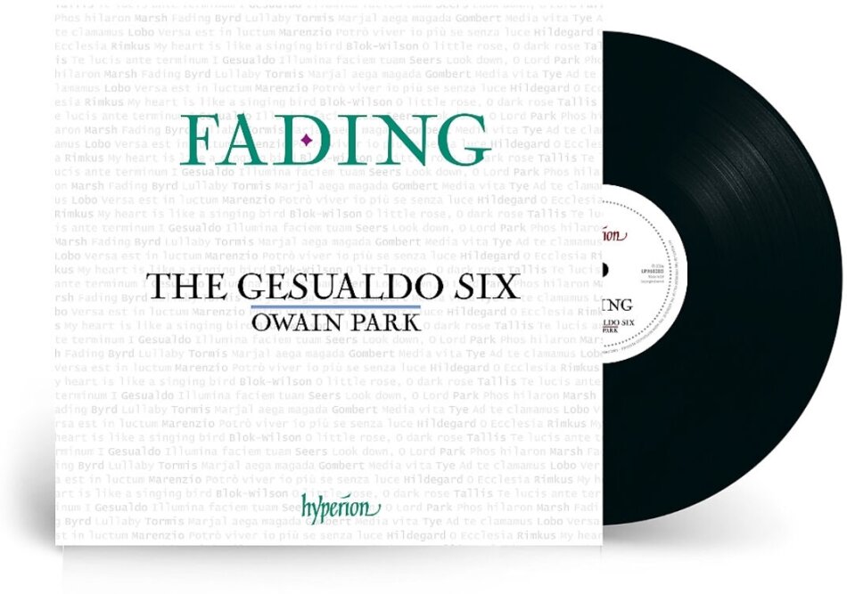 The Gesualdo Six & Owain Park (*1993) - Fading 2026 Reissue, LP
