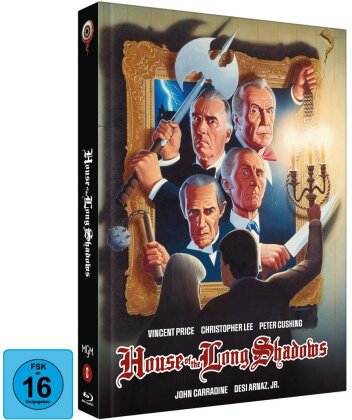 House of the Long Shadows (1983) (Cover D, Pete Walker Collection, Limited Edition, Mediabook, Blu-ray + DVD)