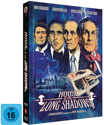 House of the Long Shadows (1983) (Cover E, Pete Walker Collection, Limited Edition, Mediabook, Blu-ray + DVD)
