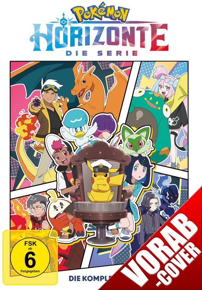 Pokémon: Horizonte - Die Serie - Staffel 1 6 DVDs