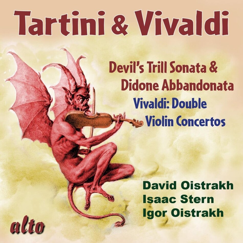 Giuseppe Tartini (1692-1770), Antonio Vivaldi (1678-1741), Eugene Ormandy, David Oistrach, … - Tartini: Devil's Trill Sonata & Didone Abbandonata