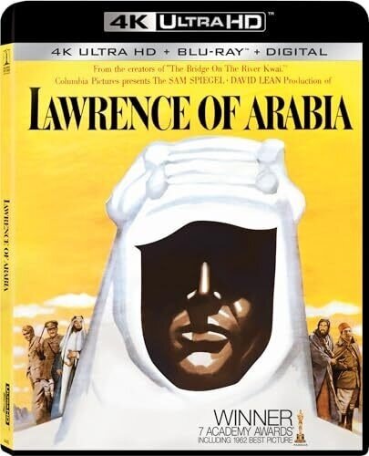 Lawrence of Arabia (1962) Limited Edition, 4K Ultra HD + Blu-ray