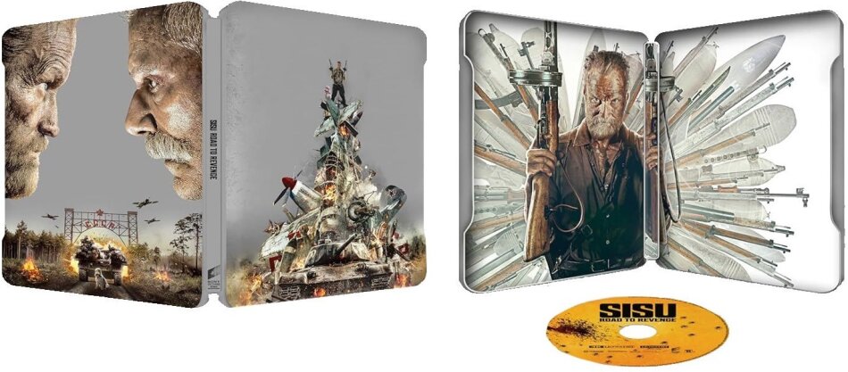 Sisu: Il vendicatore (2025) Limited Edition, Steelbook, 4K Ultra HD + Blu-ray
