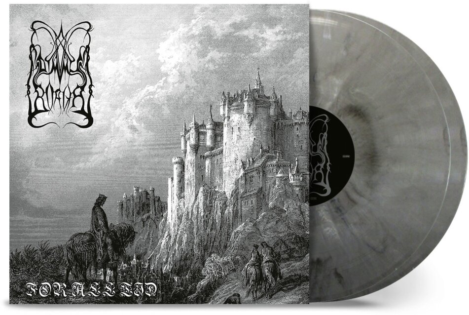 Dimmu Borgir - For All Tid 2026 Reissue, Nuclear Blast, + Bonustracks, 30th Anniversary Edition, Silver/White/Black Marbled Vinyl, 2 LPs