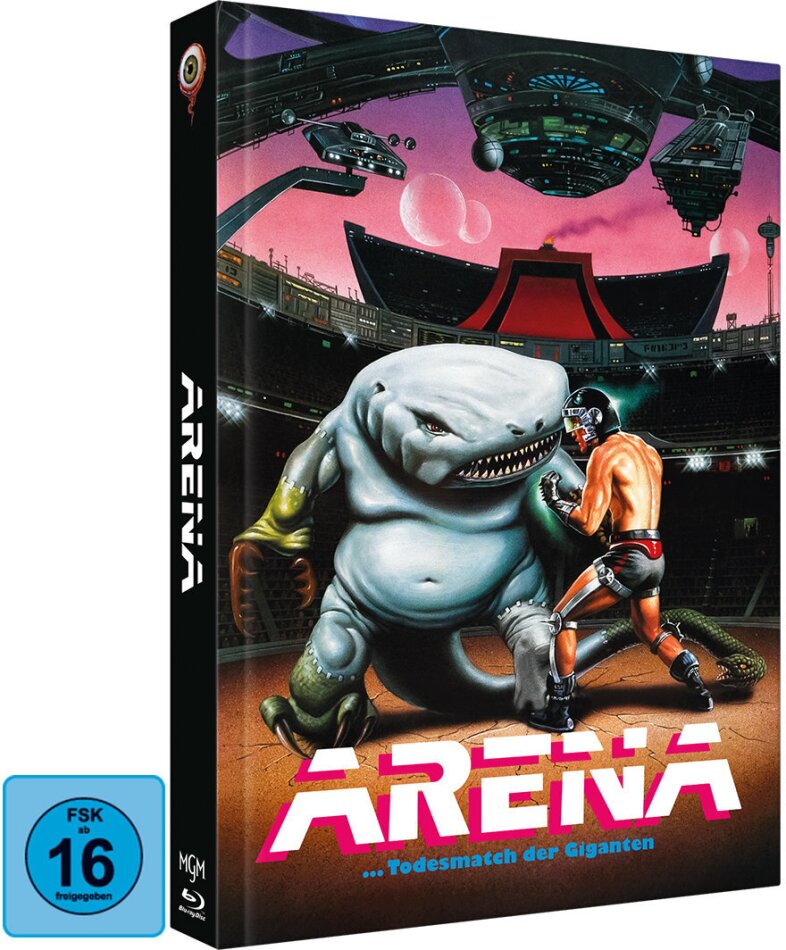 Arena (1989) Cover A, Limited Edition, Mediabook, Blu-ray + DVD