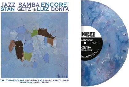 Stan Getz & Luiz Bonfa - Jazz Samba Encore! (2026 Reissue, Second Records, Deluxe Edition, Blue Marble Vinyl, LP)