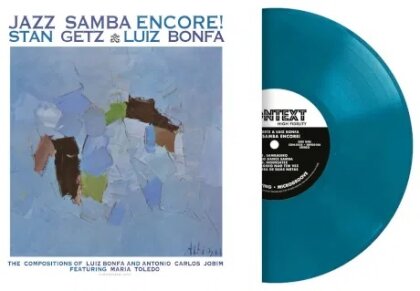 Stan Getz & Luiz Bonfa - Jazz Samba Encore! (2026 Reissue, Second Records, Deluxe Edition, Petrol Blue Vinyl, LP)