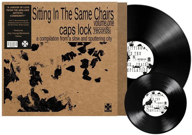 Caps Lock Compilation - Sitting In The Same Chairs LP + 7" Single
