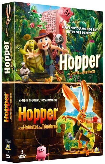 Hopper et le hamster des ténèbres (2022) / Hopper et le secret de la marmotte (2025) 2 DVDs