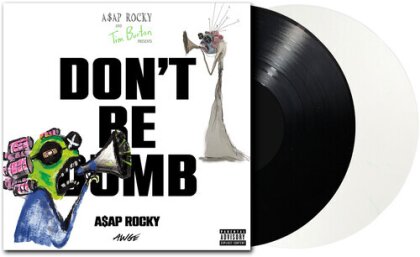 Asap Rocky - Don't Be Dumb (White / Black Vinyl, 2 LPs)