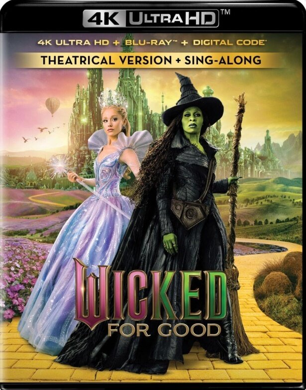 Wicked: Part 2 - For Good (2025) Sing-Along Edition, Kinoversion, 4K Ultra HD + Blu-ray