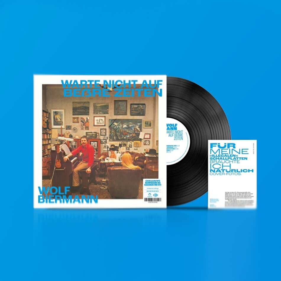 Wolf Biermann - Warte Nicht Auf Bessre Zeiten 2026 Reissue, Clouds Hill, LP