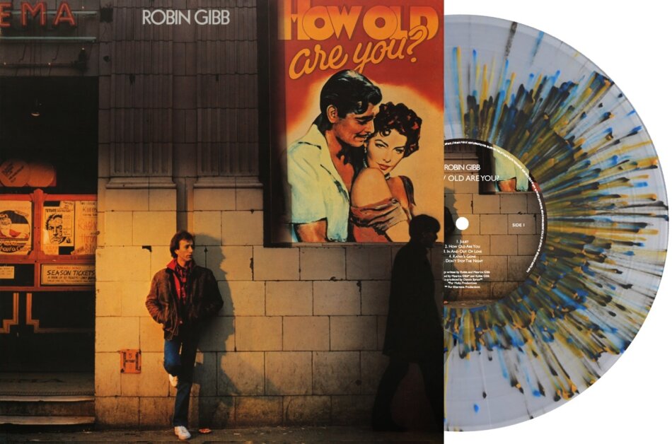 Robin Gibb - How Old Are You 2026 Reissue, Indie Edition, Reissued Sounds, Deluxe Edition, Crystal Splatter Vinyl, LP
