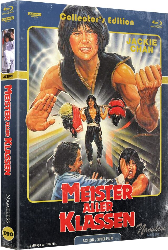 Meister aller Klassen (1980) Cover C, Limited Collector's Edition, Mediabook, 4K Ultra HD + Blu-ray
