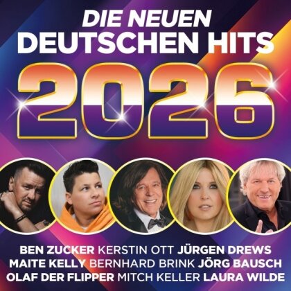 Die neuen deutschen Hits 2026 (2 CDs)