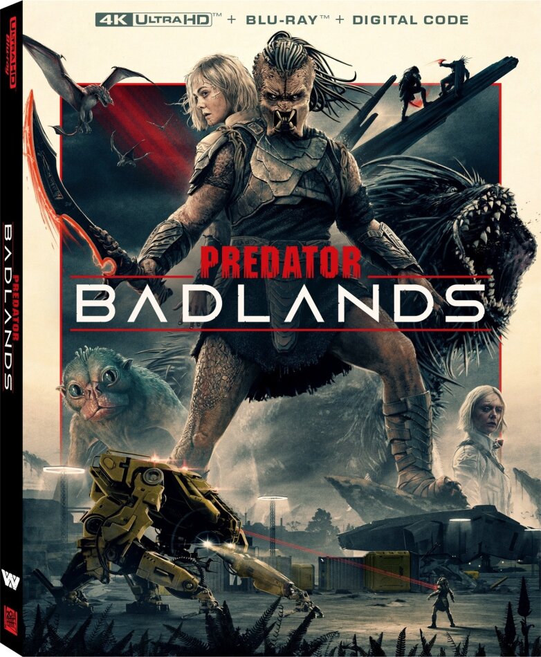Predator: Badlands (2025) 4K Ultra HD + Blu-ray