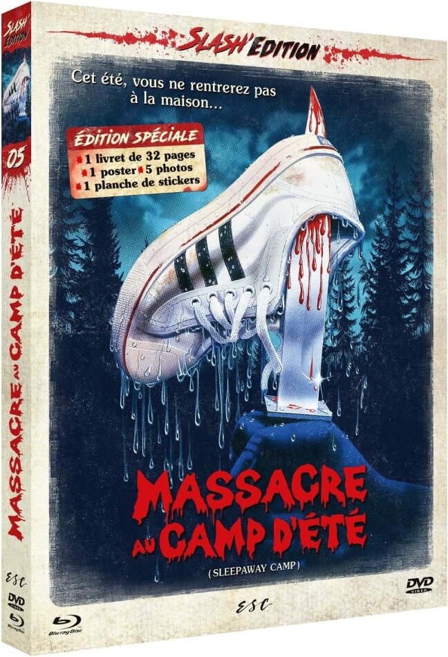 Massacre au camp d'été (1983) Slash Edition, Limited Special Edition, Blu-ray + DVD