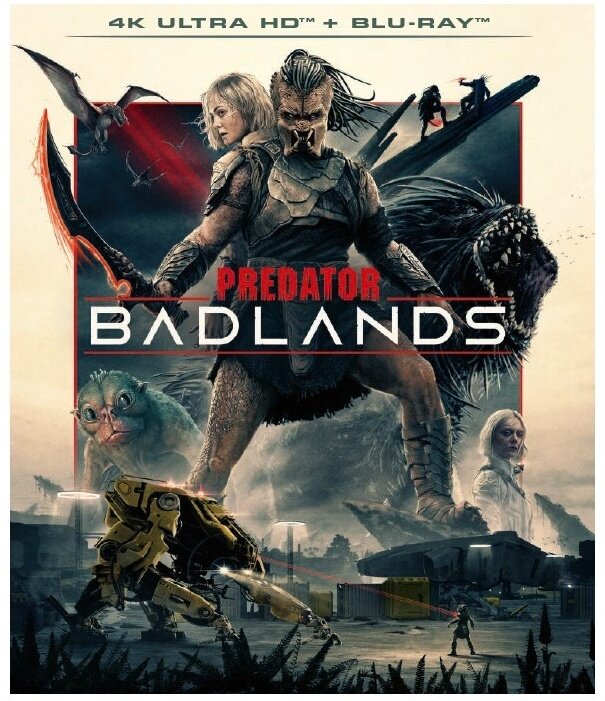 Predator: Badlands (2025) 4K Ultra HD + Blu-ray