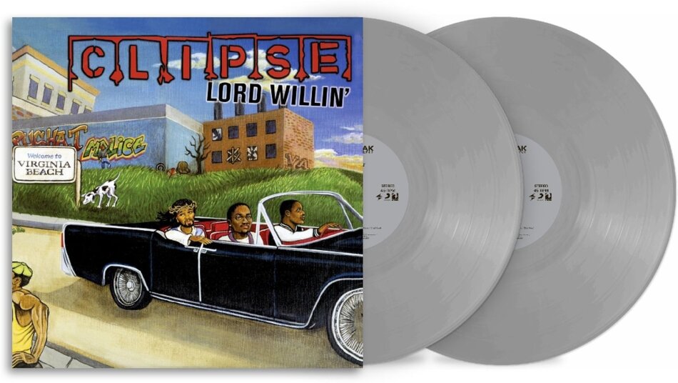 Clipse (Pusha T) - Lord Willin' 2026 Reissue, Sony, Silver Vinyl, 2 LPs